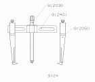 EXTRACTOR FORZA SERIE 9100 DE 2 PATAS
